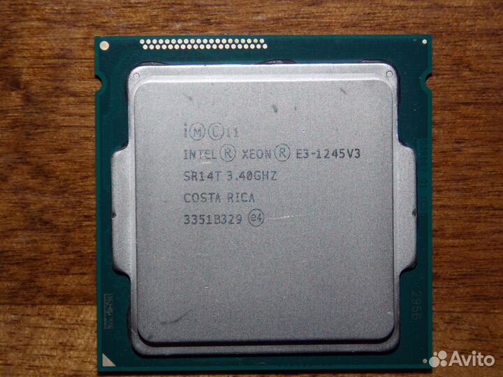 Intel Xeon E3-1275v3 E3-1245v3 /LGA 1150 рабочие