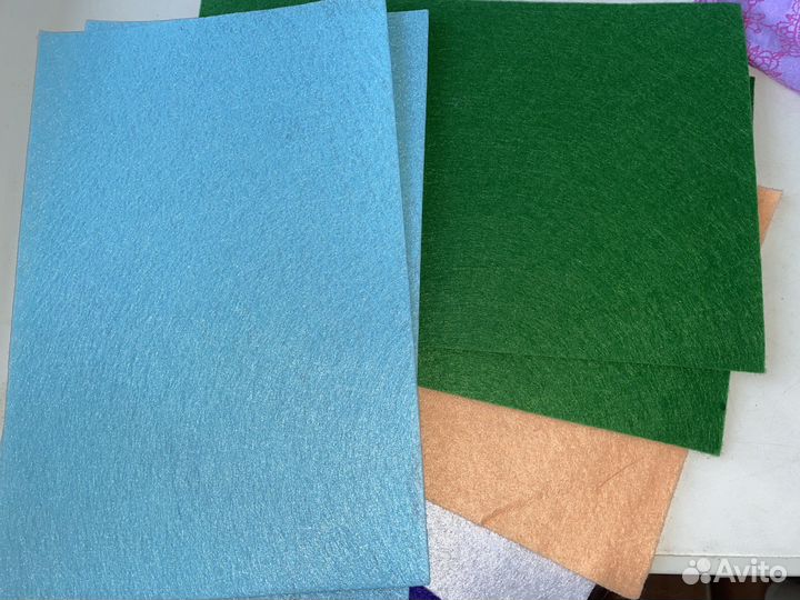 Фетр жесткий мягкий а4