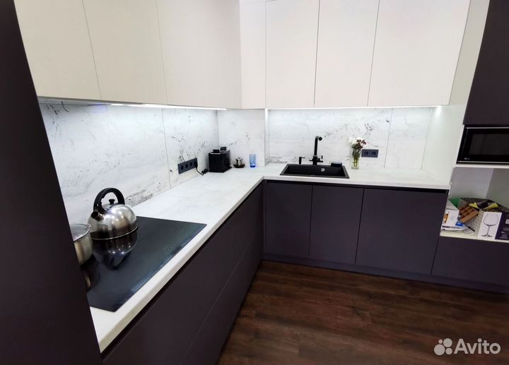 Современная кухня на заказ мдф фасады