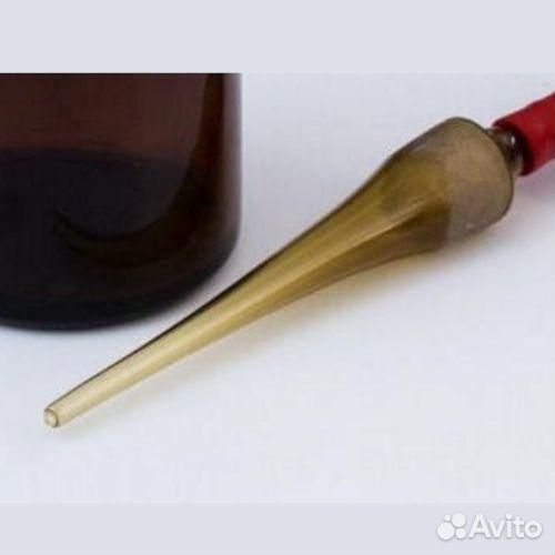 Пробка-пипетка к стеклянной капельнице 30 мл, тёмн