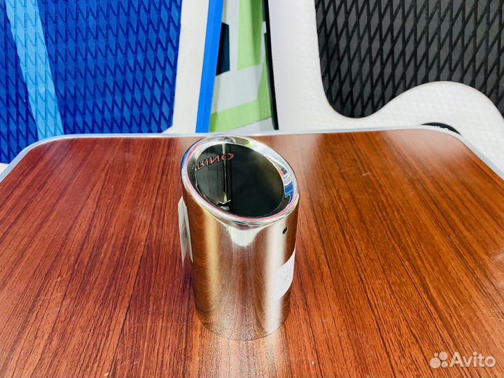 Насадка на глушитель нержавеющая сталь D76