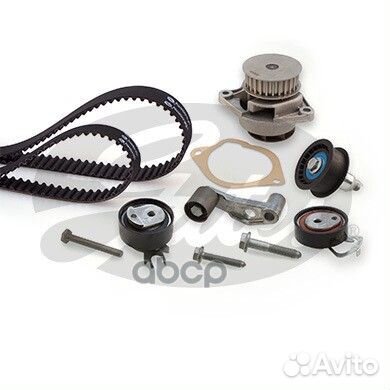 Комплект: водяной насос и ремень зубчатый KP255
