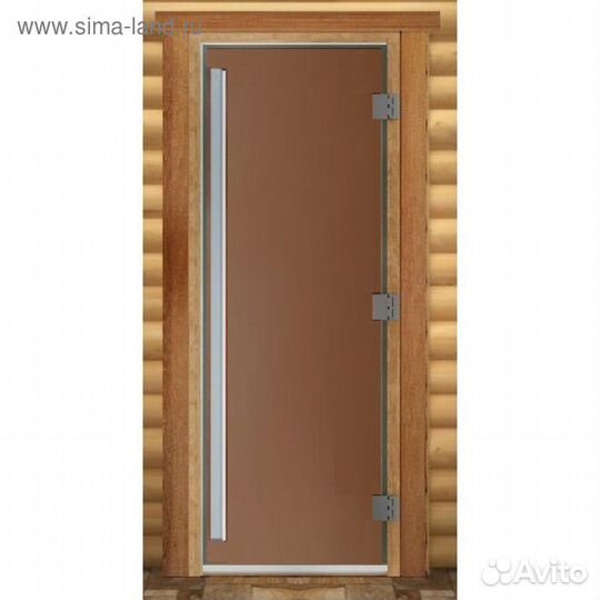 Двери стеклянные для сауны серия 