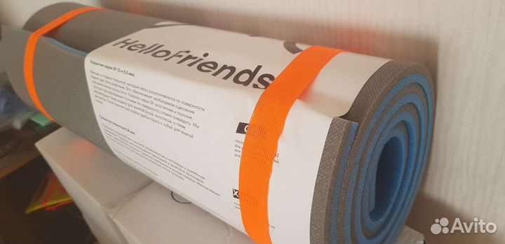 Коврик для йоги и фитнеса новый