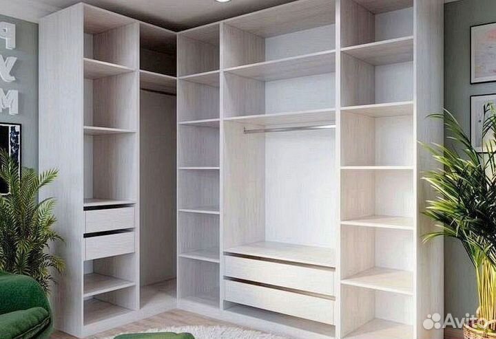 Гардеробная система хранения под ключ