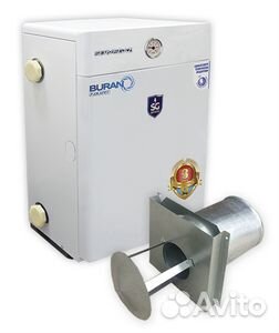Котел газовый buran кс-гз-7, парапетный, 7кВт, одн