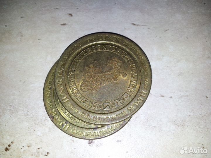 Игровые жетоны казино Луксор, Лас Вегас