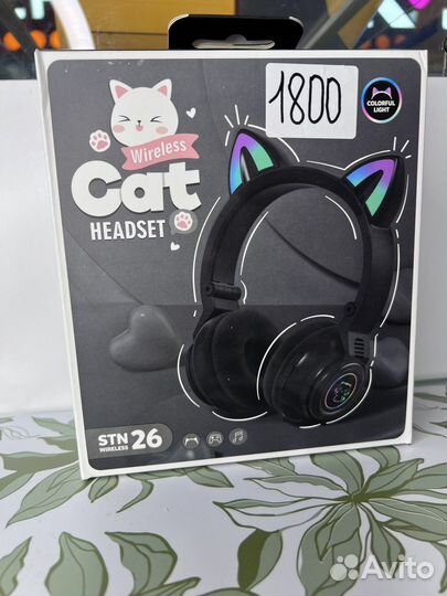 Детские наушники с ушками