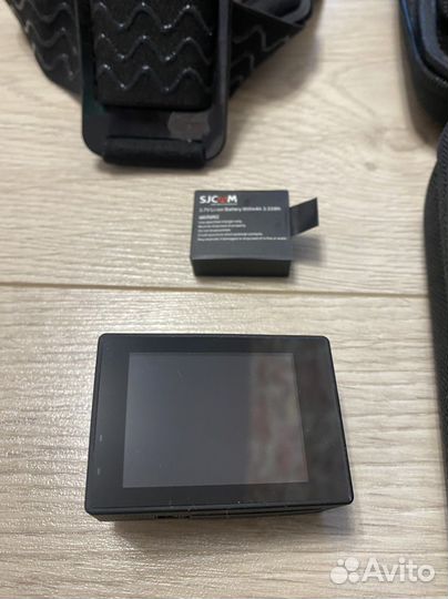 Экшн-камера sjcam SJ4000 Air Wi-Fi 4K + допы