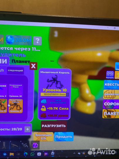 Мускул легенд роблокс баг петов