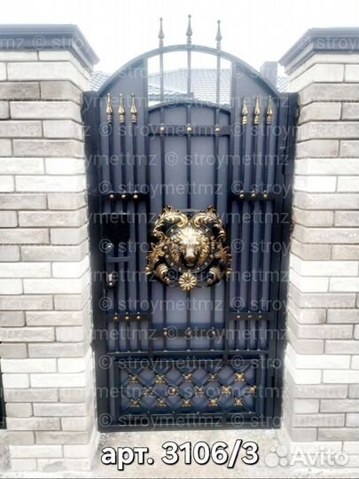 Кованые ворота