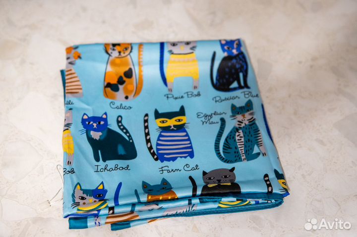 Платок 90х90 шелковый