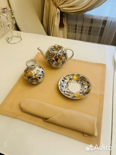 Салфетки сервировочные, кухонные на стол, праздник