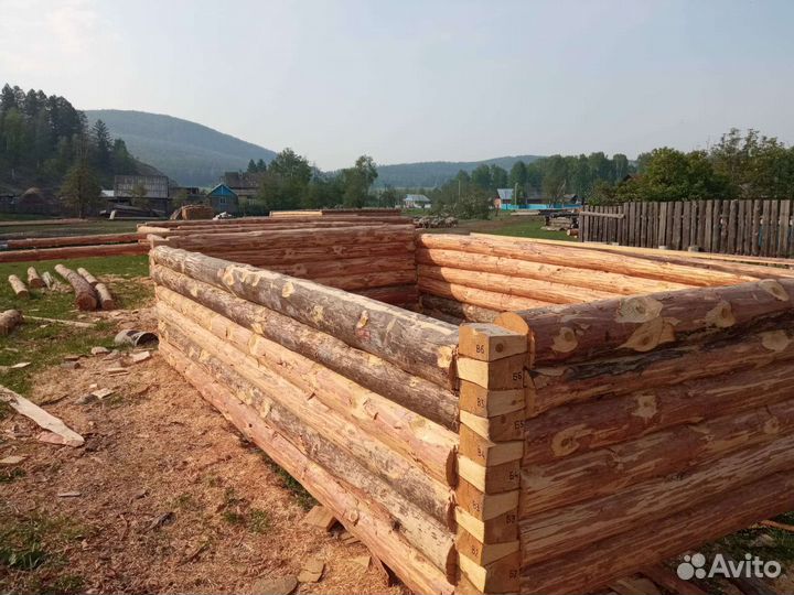 Сруб для бани 3х5, сосна