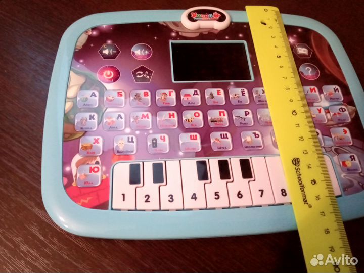 Пианино детское с азбукой