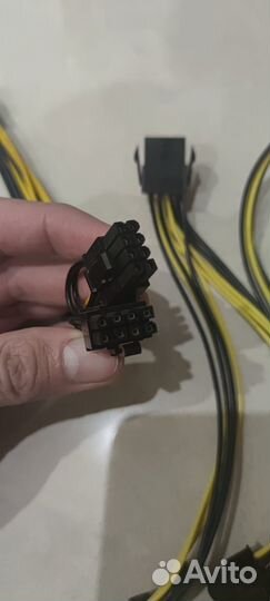 Переходник 6 pin на 2 8pin и другие