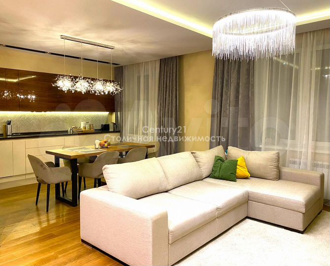 3-к. квартира, 128,5 м², 11/25 эт.