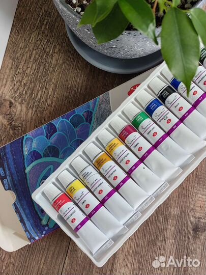 Акриловые краски художественные Сонет