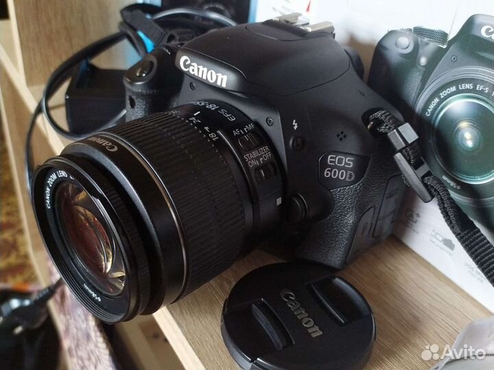 Зеркальный фотоаппарат canon 600d