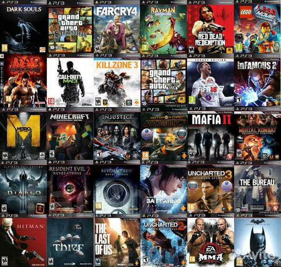 Любые игры самые топовые для Sony PlayStation 3