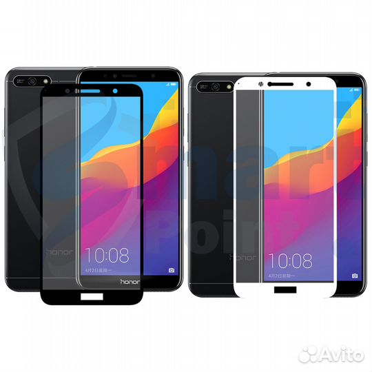 Защитные стекла на Honor 7A Pro / Y6 prime / 7C
