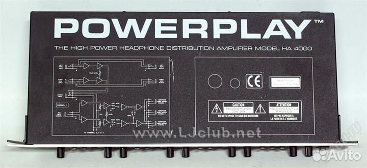 Behringer discount powerplay ha4000