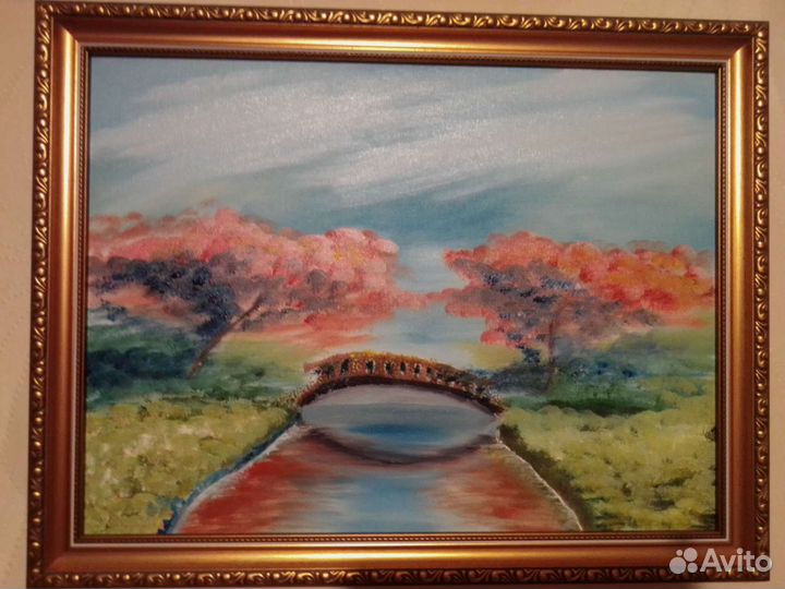 Картина маслом на холсте