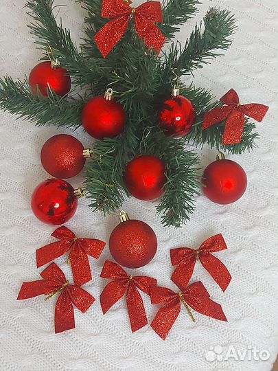 Набор елочных игрушек