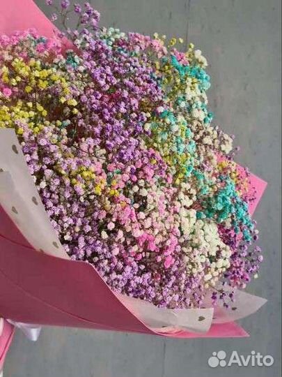 Букет из гипсофилы доставка