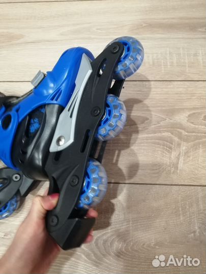 Роликовые коньки детские раздвижные