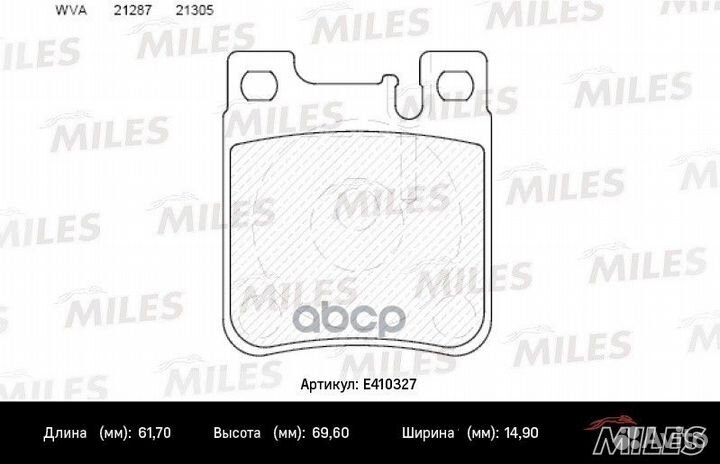 Колодки тормозные задние mercedes W202/203