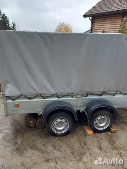 Прицеп легковой двухосный бу