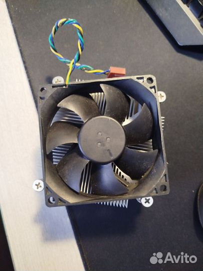 Комплект мать + проц + кулер