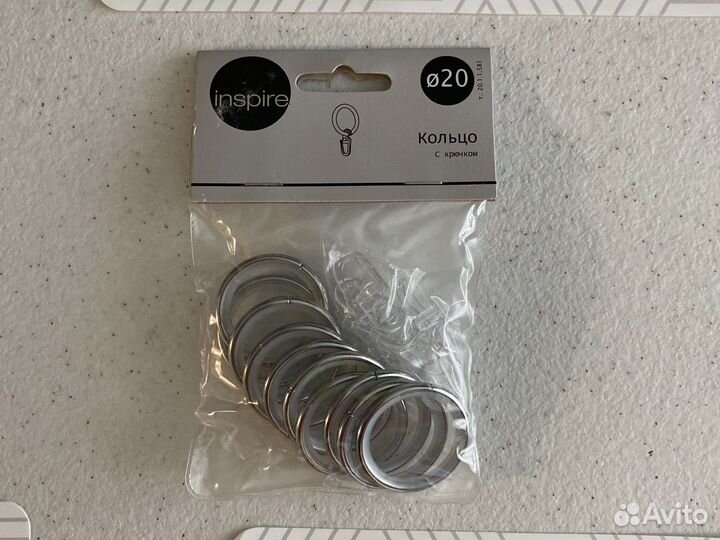 Кольцо с крючком для штор