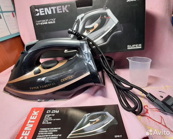 Утюг centek gold новый