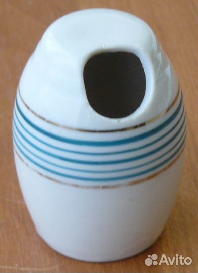 Старинная горчичница фарфор клеймо Дулево 1957 год