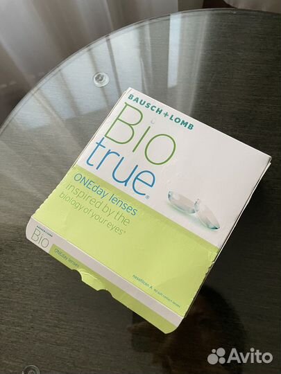 Линзы контактные однодневные Bio true