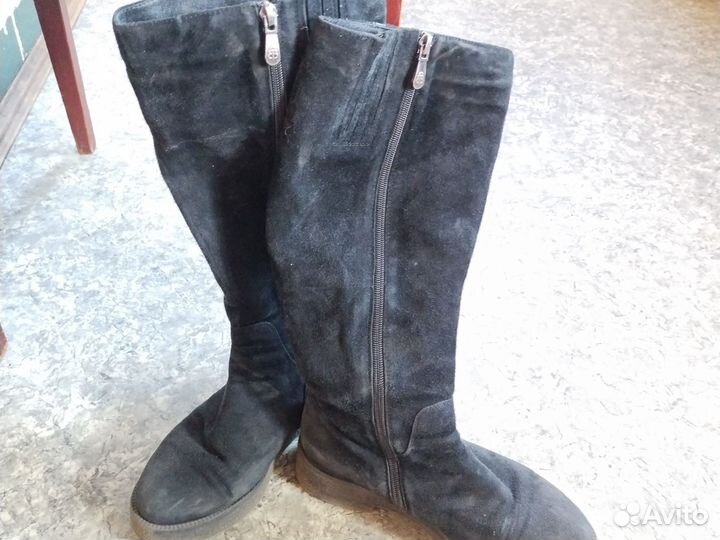 Сапоги женские натуральная кожа
