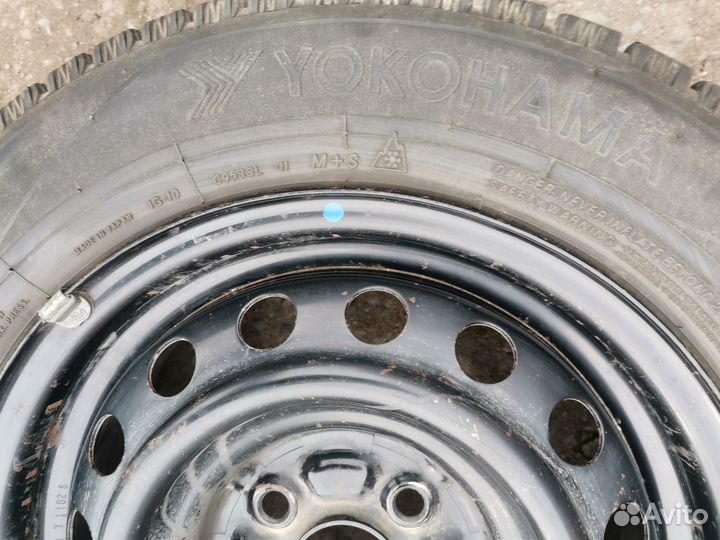 Диски toyota с резиной yokohama r14