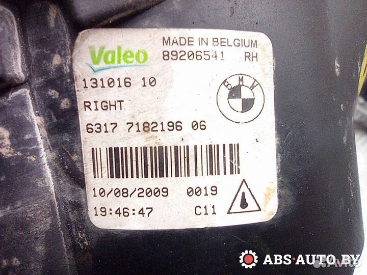 Фара противотуманная правая BMW 7 F01/F02 рест