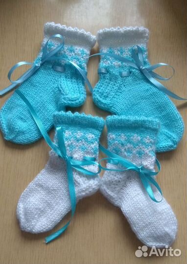 Шерстяные носки