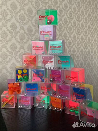 Пазл логический кубики Комус головломка