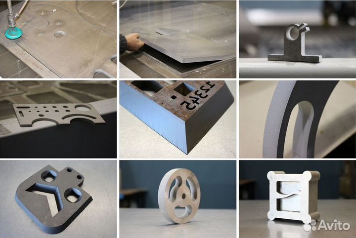 Гидроабразивная резка, до 150 мм