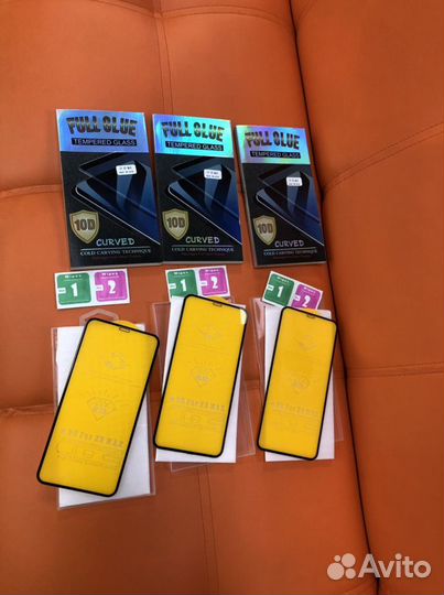 Защитное стекло 6D Black iPhone Xs Max/11 Pro Max