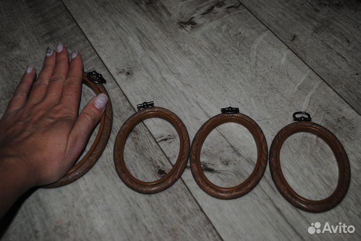 Пяльца Каучук Деревянный органайзер для мулине