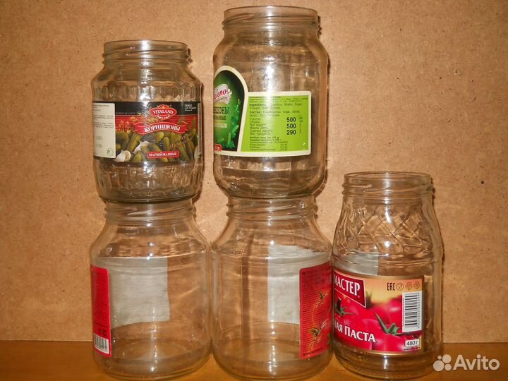 Банки стеклянные