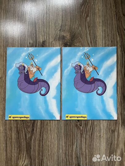 Альбом для наклеек русалочка+наклейки