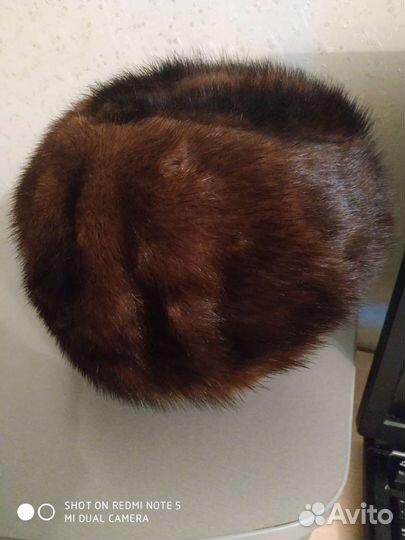 Норковый берет женский