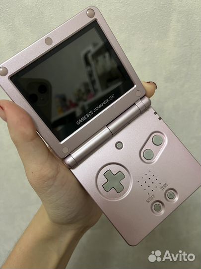 Game boy advance sp розовый