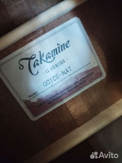 Takamine GC1CE электроакустическая гитара